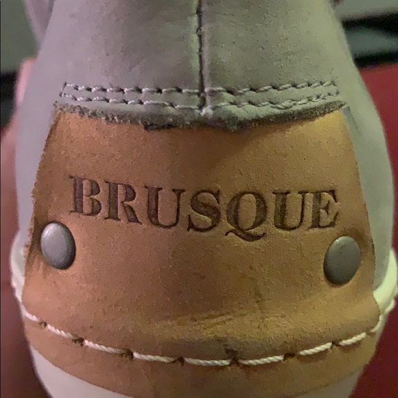 Grey high top brusque sneakers - Picture 4 of 8